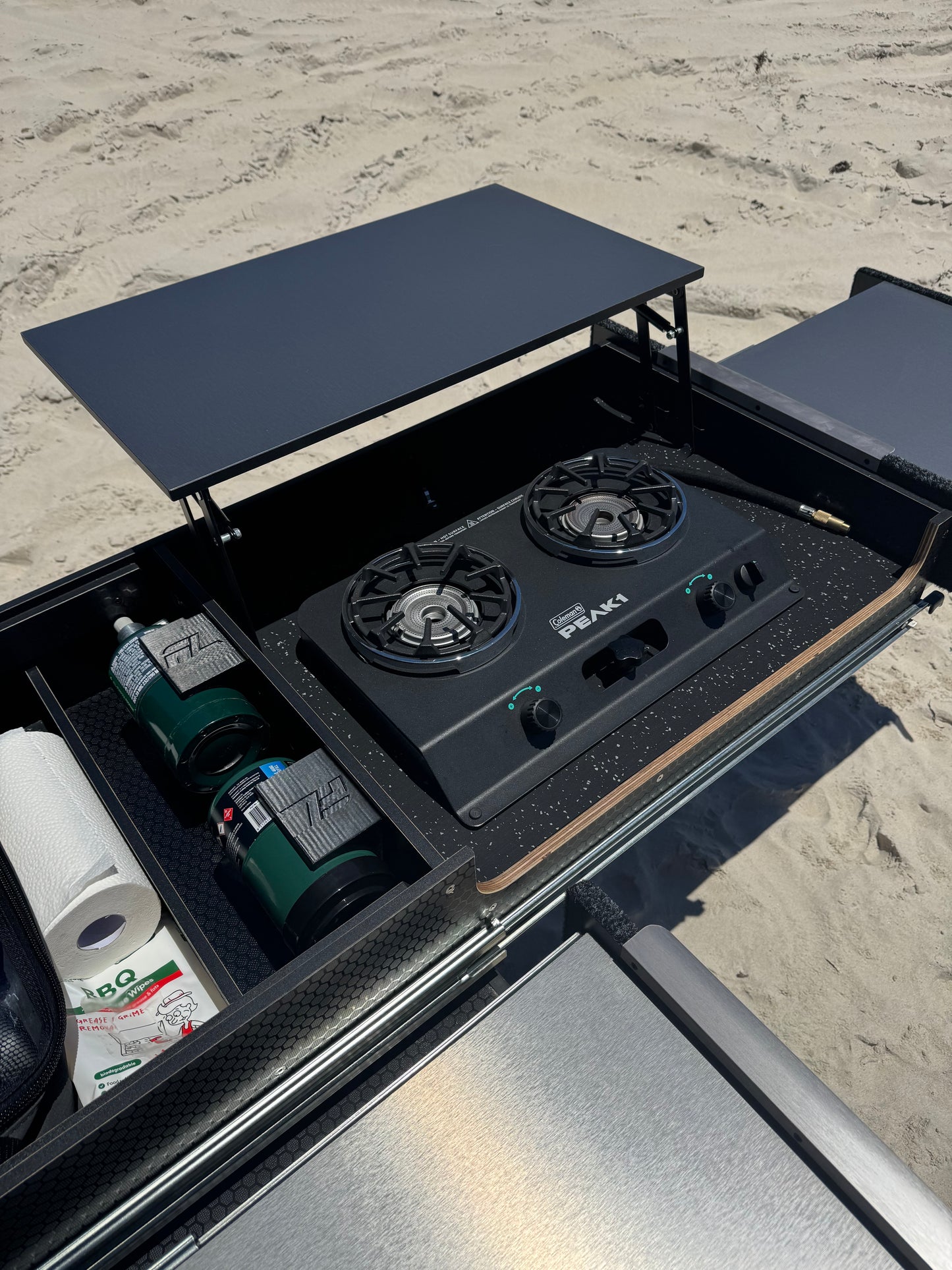 Push-fit propane bottle mount (468g)